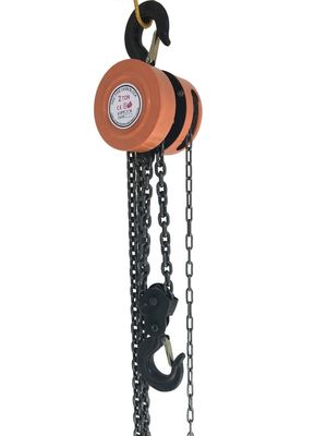 CE bersertifikat 1,5 ton 3 ton Standar Lifting Hoist Manual Chain Block