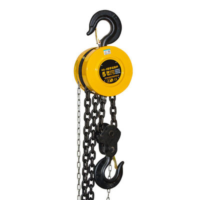 Rantai Hoist Rantai Blok Manual 1-10 Ton Peralatan Angkat Ukuran Kecil