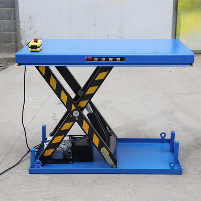 Custom 1t 1,3m Stasioner Lift Table Fixed Hydraulic Scissor Lift Platform