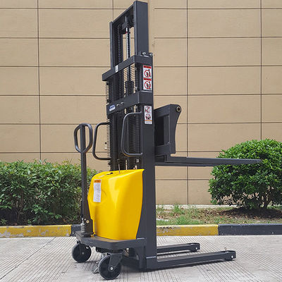 Penyusun Palet Bertenaga Baterai 1000kg 2.5m 3m, Truk Forklift Listrik 1 Ton