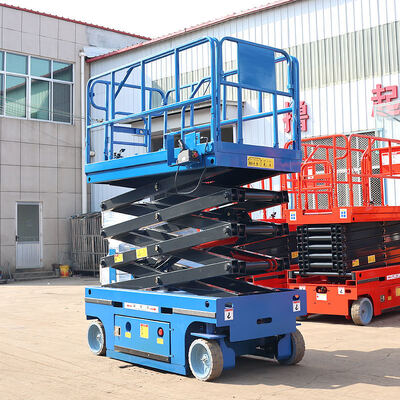 6-8m 320kg Electric Hydraulic Small Lift Platform Self-Propelled Scissor Lift