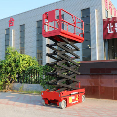 Platform Kerja Udara Mobil Hidrolik Electric Scissor Lift Table
