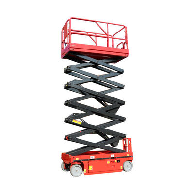 Pengangkat Gunting Self-Propelled Electric Hydraulic Aerial Work Platform Lift