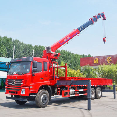360 derajat Rotasi Lifting Crane 10 Ton Telescopic Arm Crane