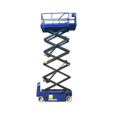 Electric Hydraulic Self-propelled 6m 8m Tinggi Platform Kerja Lift Gunting