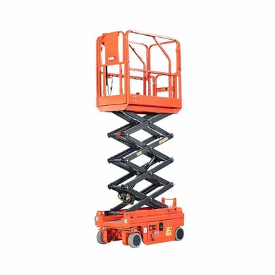 Compact Hydraulic Scissor Lifter Mobile Scissor Lift Platform Untuk Tempat Sempit