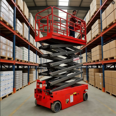 6m 8m 10m 12m Self-Propelled Lift Gunting Lift Hydraulic Platform Angkat Udara