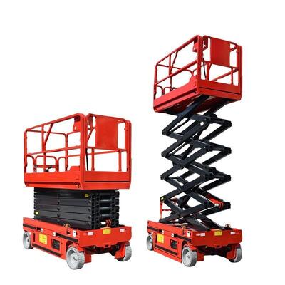 Mobile Lifting Platform Electric Hydraulic Scissor Lift 16m Untuk Pekerjaan di Ketinggian Tinggi