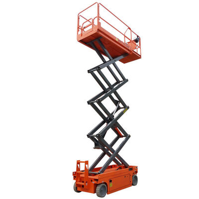 450kg Kapasitas Beban Self-Menggerak Gunting Lift Listrik Hydraulic Man Lift