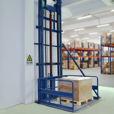 1 - 3 Ton Lift Kargo Kecil Gudang Platform Lift Kargo Hidraulik