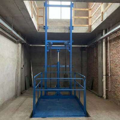 Pengolahan Barang Lift 1 Ton 5m Lift Kargo Hidraulik
